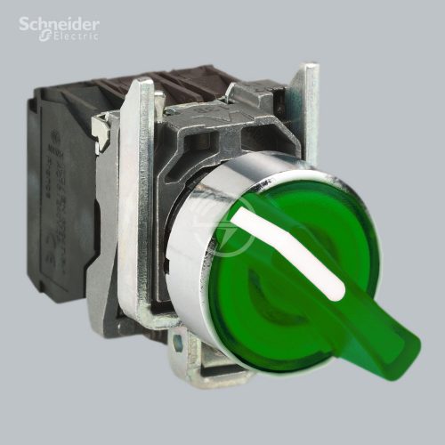 Schneider Electric Illuminated Selector switch XB4BK123M5