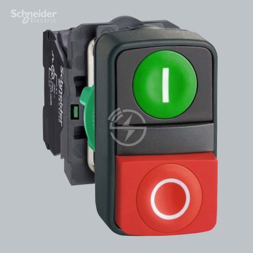Schneider Electric double-headed push button XB5AL73415