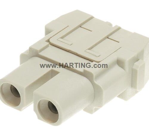 Han 40A axial module, female 6-10 mm²