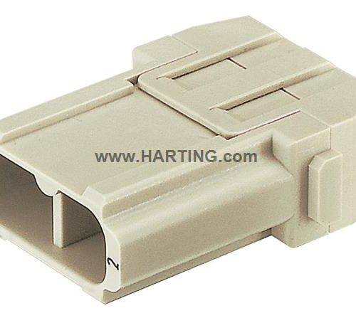 Han 40A crimp module, male For UL 1000V