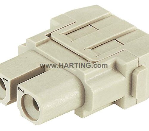 Han 40A crimp module, female UL 1000V