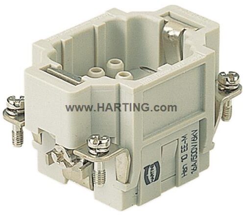 Han EE 10 Pos. Insert Male Crimp