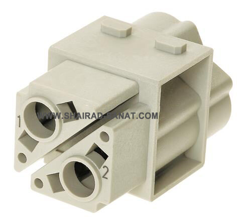 Han 100A crimp module, female